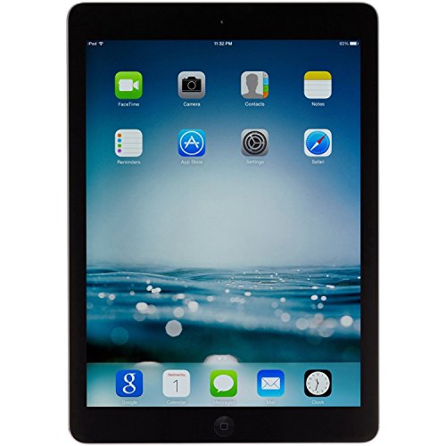 Apple iPad Air MD786LL/A - A1474 (32GB, Wi-Fi, Black with Space Gray) (Certified Refurbished)